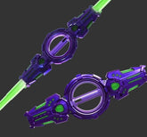 Double-Ended Retractable Lightsaber Toy – Dual-Blade Light-Up Saber with Multiple Lighting Styles - Smart LED 