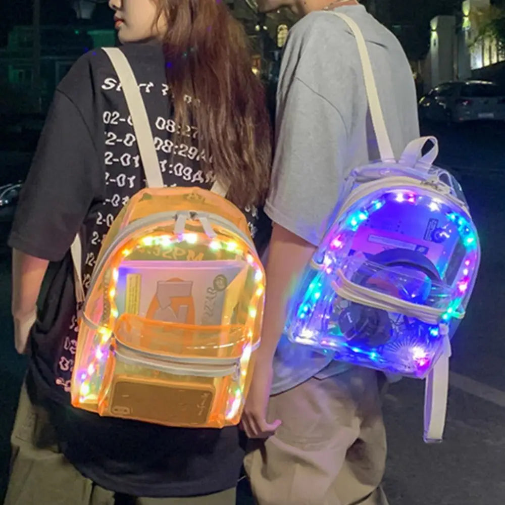 Tote bags for schools Adjustable Straps Waterproof - Smart LED 