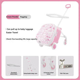 Kids Travel Trolley Suitcase Children Luggage Pulling - Smart LED 