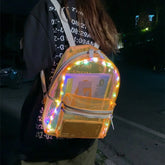 Tote bags for schools Adjustable Straps Waterproof - Smart LED 