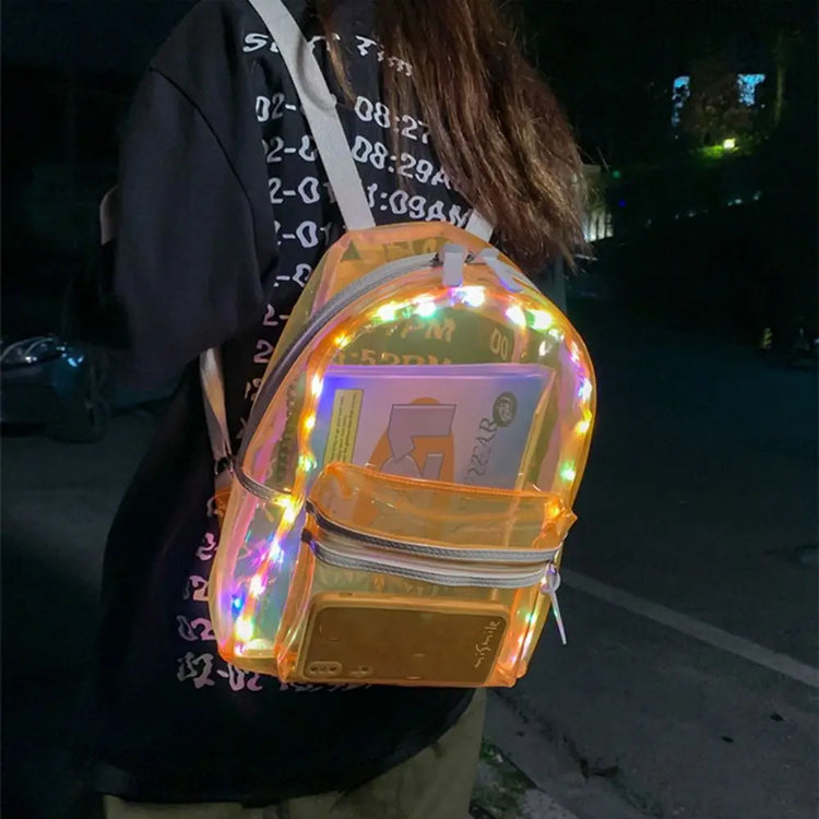 Tote bags for schools Adjustable Straps Waterproof - Smart LED 