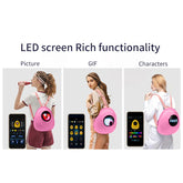 Led Backpack Gift For Kids Dynamic Display - Smart LED 