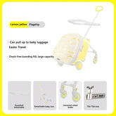 Kids Travel Trolley Suitcase Children Luggage Pulling - Smart LED 