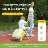 Kids Travel Trolley Suitcase Children Luggage Pulling - Smart LED 
