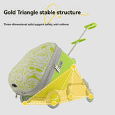 Kids Travel Trolley Suitcase Children Luggage Pulling - Smart LED 