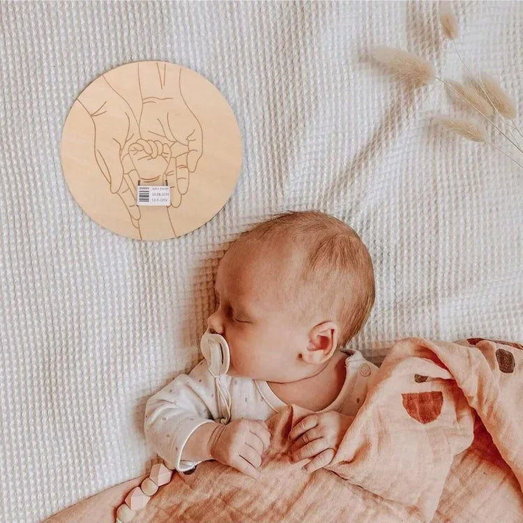 Personalised Baby Keepsake Memory Box Newborn Gift