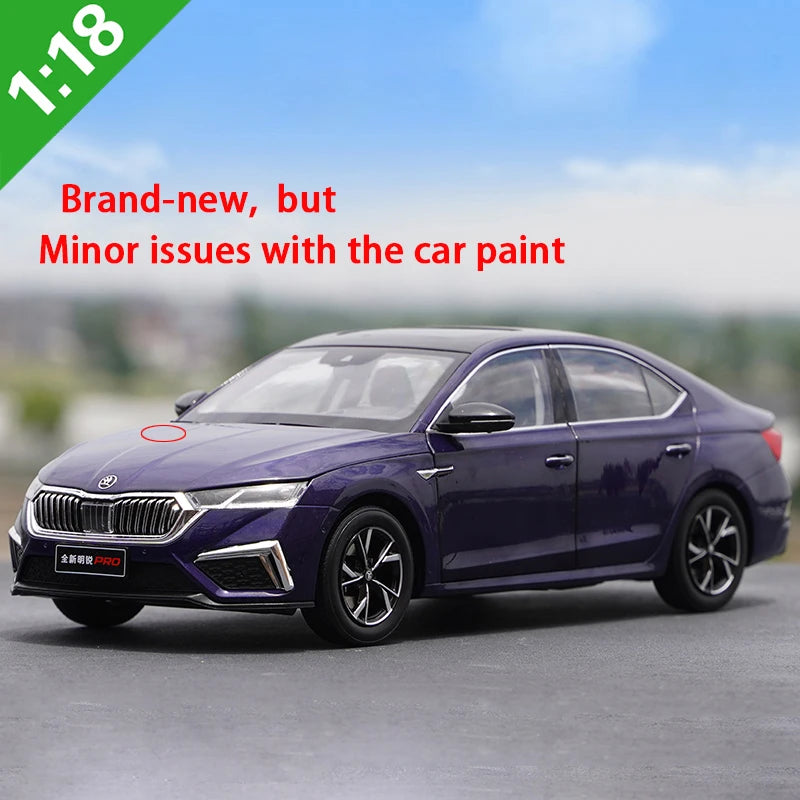 skoda gift card, skoda toy car, promo toy car, model car gift, premium x model car, 118 Scale Skoda Octavia 2021 Diecast Model