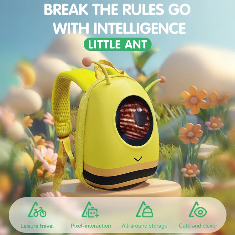 Led Backpack Glow Eyes Backpack: Smart LED Bag for Kids - Smart LED 