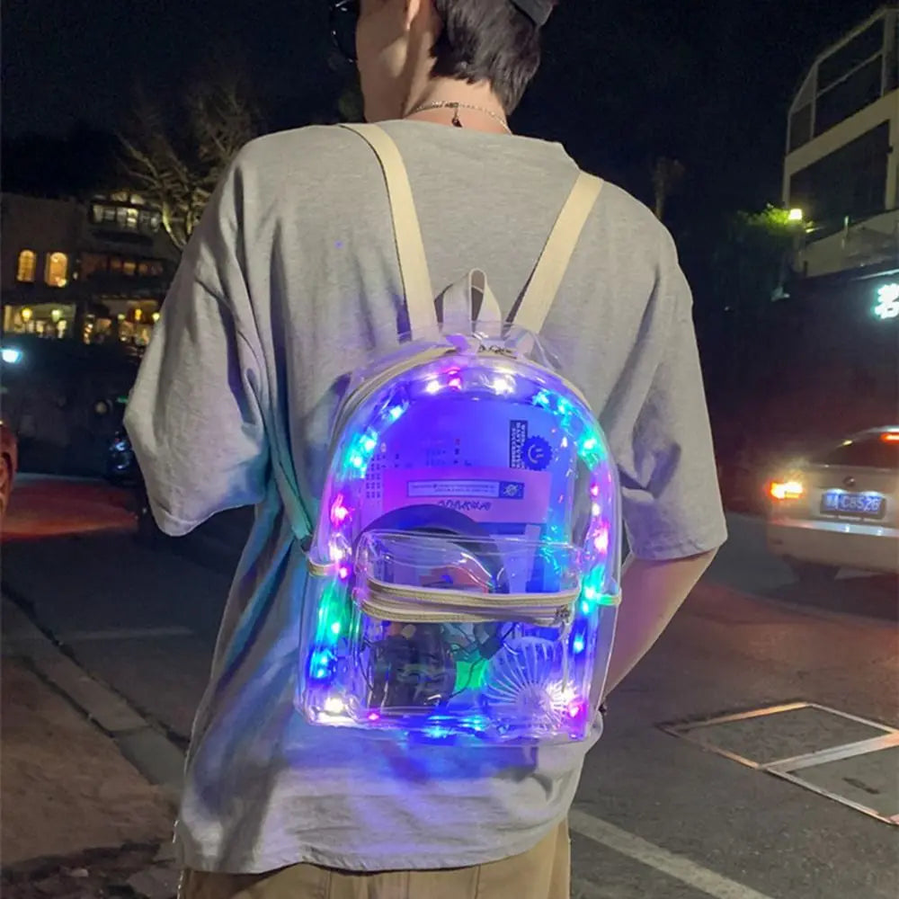 Tote bags for schools Adjustable Straps Waterproof - Smart LED 