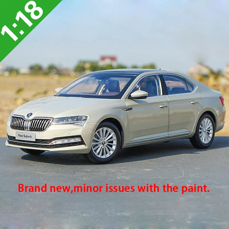 skoda gift card, skoda toy car, promo toy car, model car gift, premium x model car, 118 Scale Skoda Octavia 2021 Diecast Model