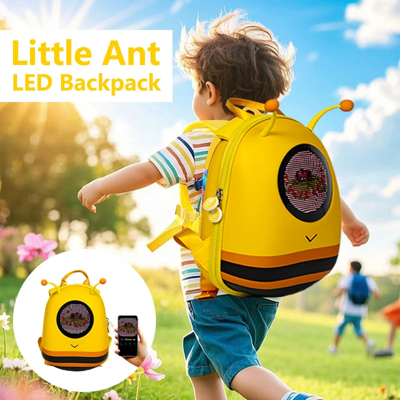 Led Backpack Glow Eyes Backpack: Smart LED Bag for Kids - Smart LED 