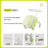Kids Travel Trolley Suitcase Children Luggage Pulling - Smart LED 